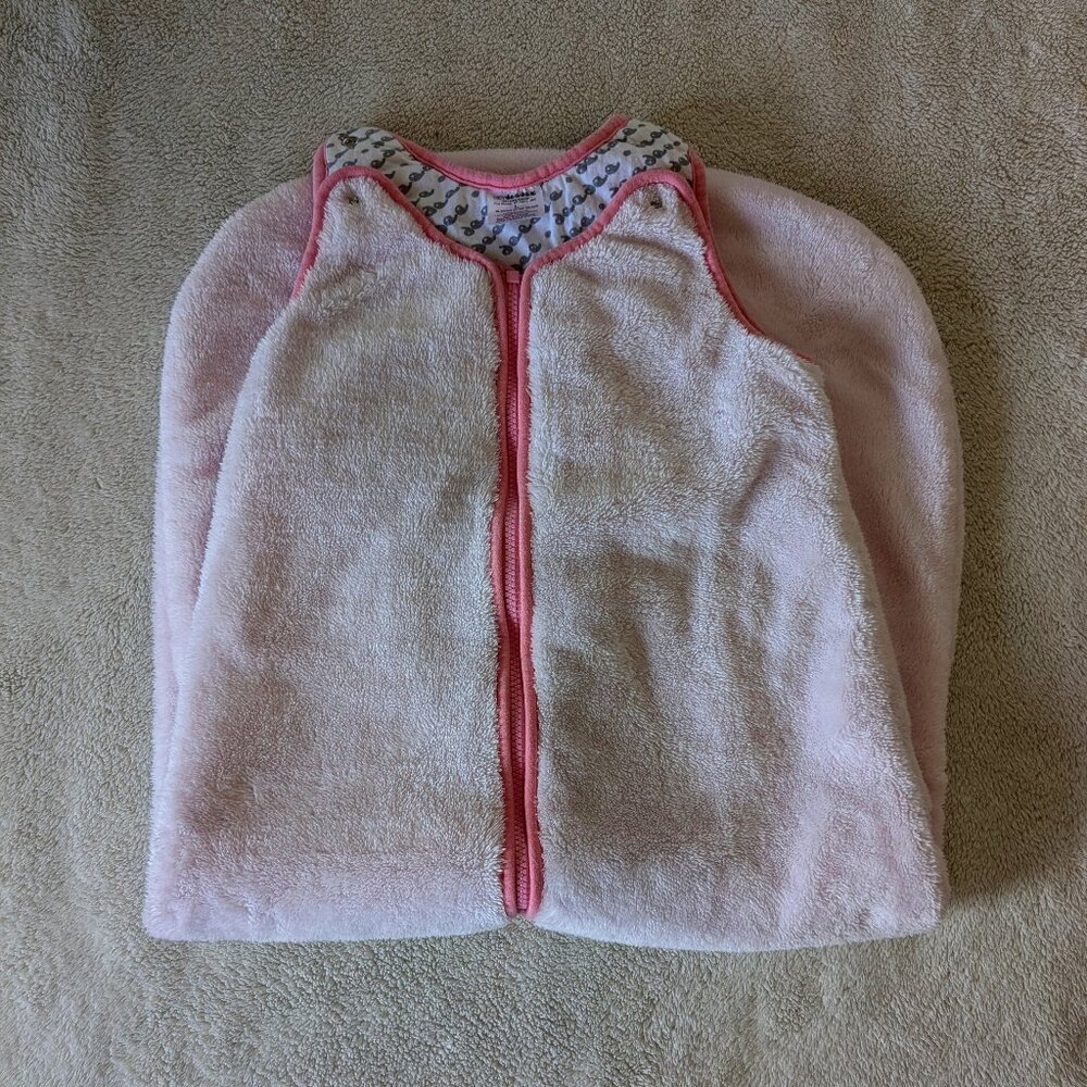 BABY DEEDEE plush sleep sack, pink